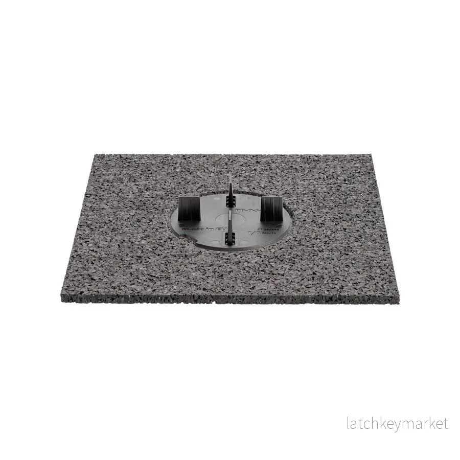 Gummiplatta Buzon U-PAD-GROUND 200x200x6 mm - Bild 2