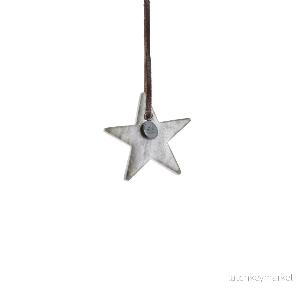 Elina ornament H1,5 cm. mørk sand Elina ornament H1,5 cm. mørk sand