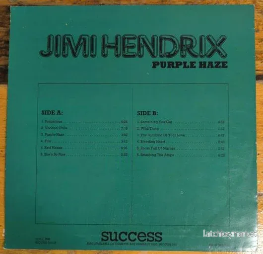Jimi Hendrix – Purple Haze (Success Records) - Bild 3