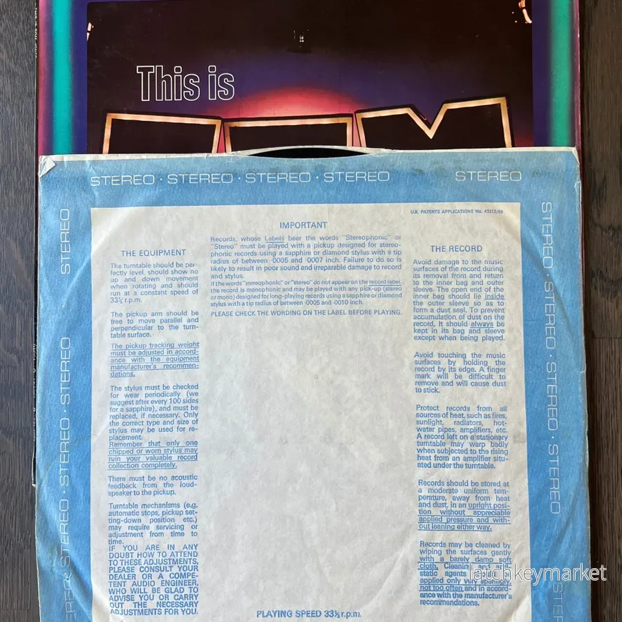 Tom Jones – This Is Tom Jones – LP, UK-press 1969 - Bild 3