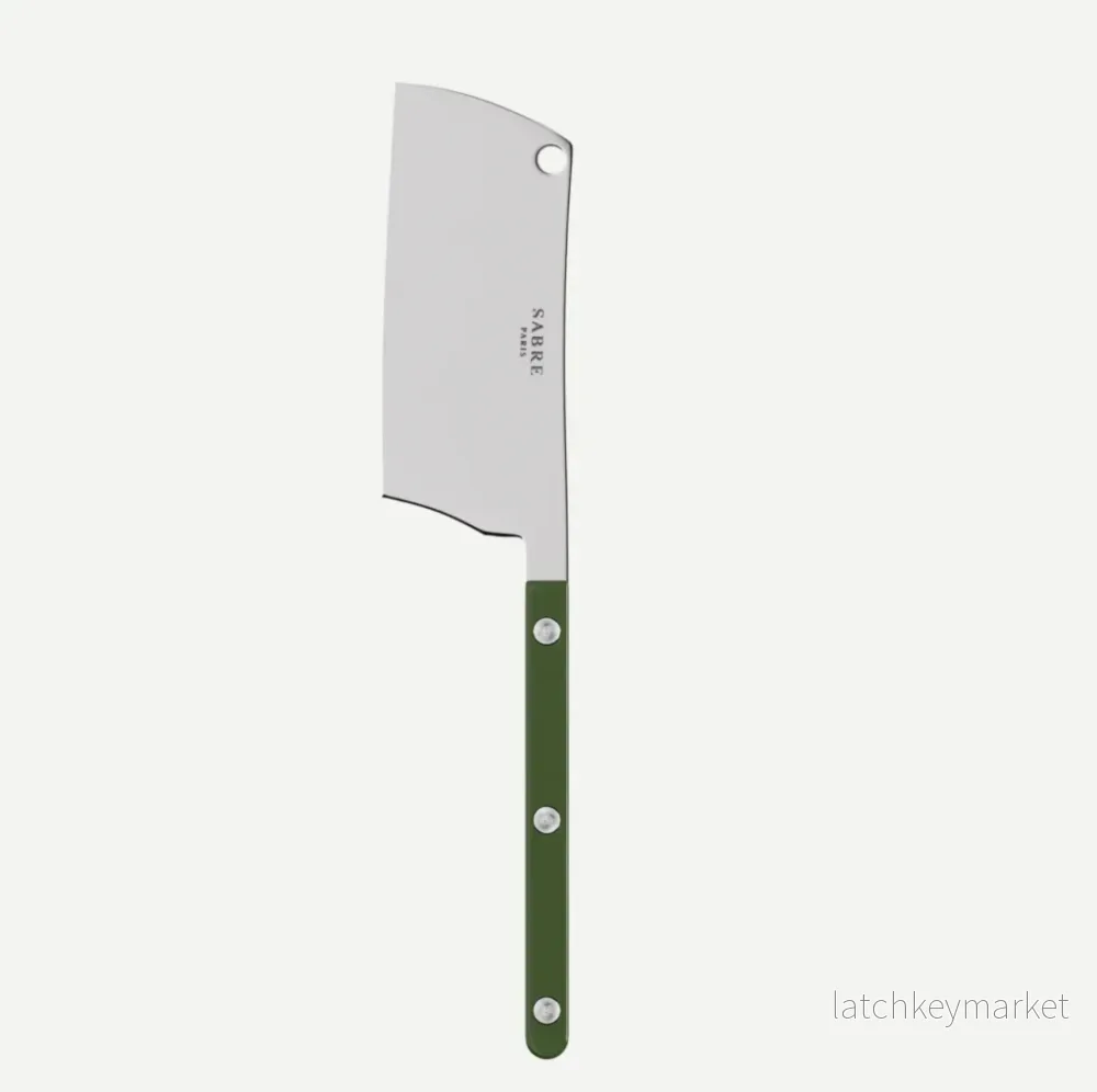 Sabre Paris Cheese Cleaver Dark Green Sabre Paris Cheese Cleaver Dark Green