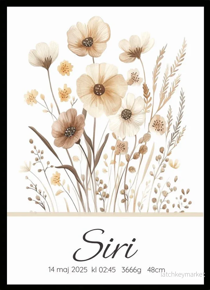 Namntavla Blomsteräng Namntavla Blomsteräng