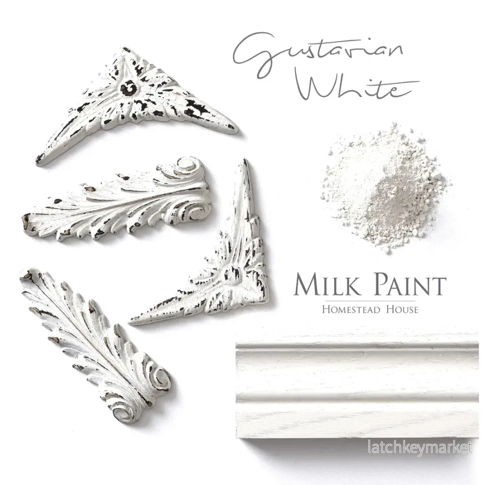 Milk paint Gustavian White – Homestead House Milk paint Gustavian White – Homestead House