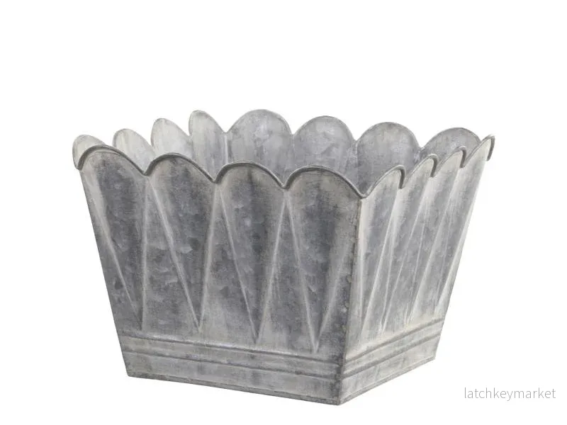 Blomkruka boge antik zink H16.5/L23/W23 cm REA Blomkruka boge antik zink H16.5/L23/W23 cm REA