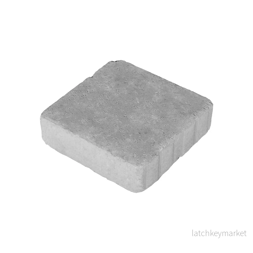 Visby Slät Kvadrat Grå 210x210x70