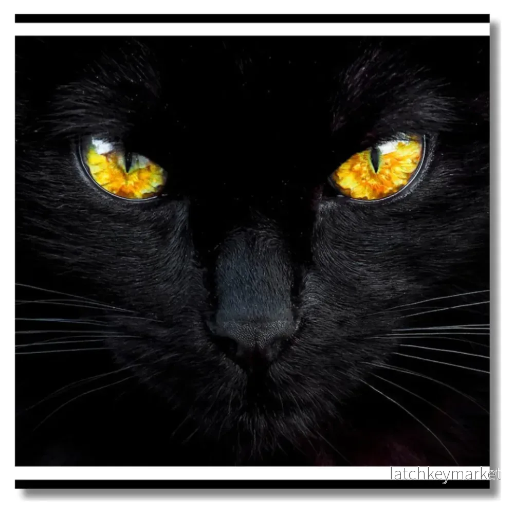 Tavla Aluminium art Yellow eyes Tavla Aluminium art Yellow eyes