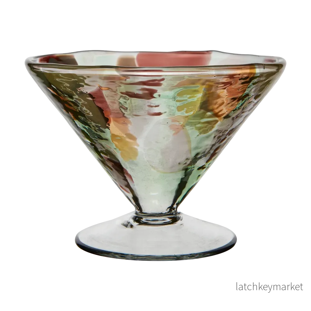 Cocktail/dessertglas Harold 6-pack Flerfärgad