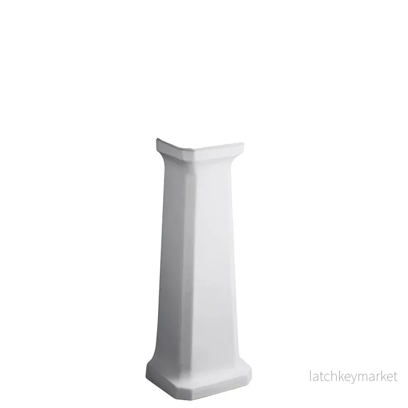 Tvättställ Fitzroy 50 Cm Med Förhöjd Piedestal Tvättställ Fitzroy 50 Cm Med Förhöjd Piedestal