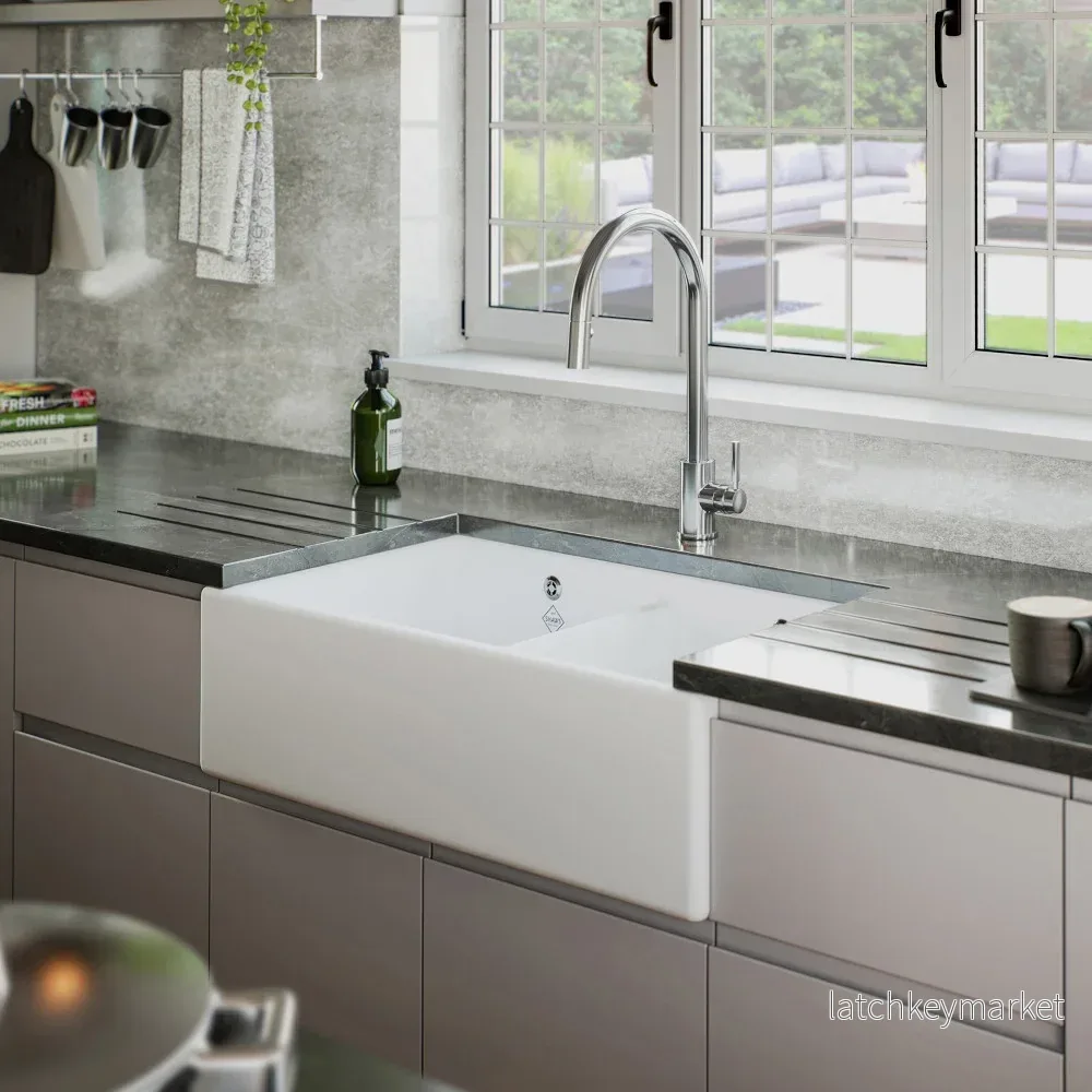 Dubbel diskho i porslin Shaws Classic Shaker 800 - Bild 3