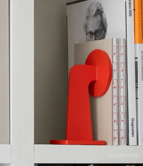 Massproductions Buffer Bookend Red Massproductions Buffer Bookend Red