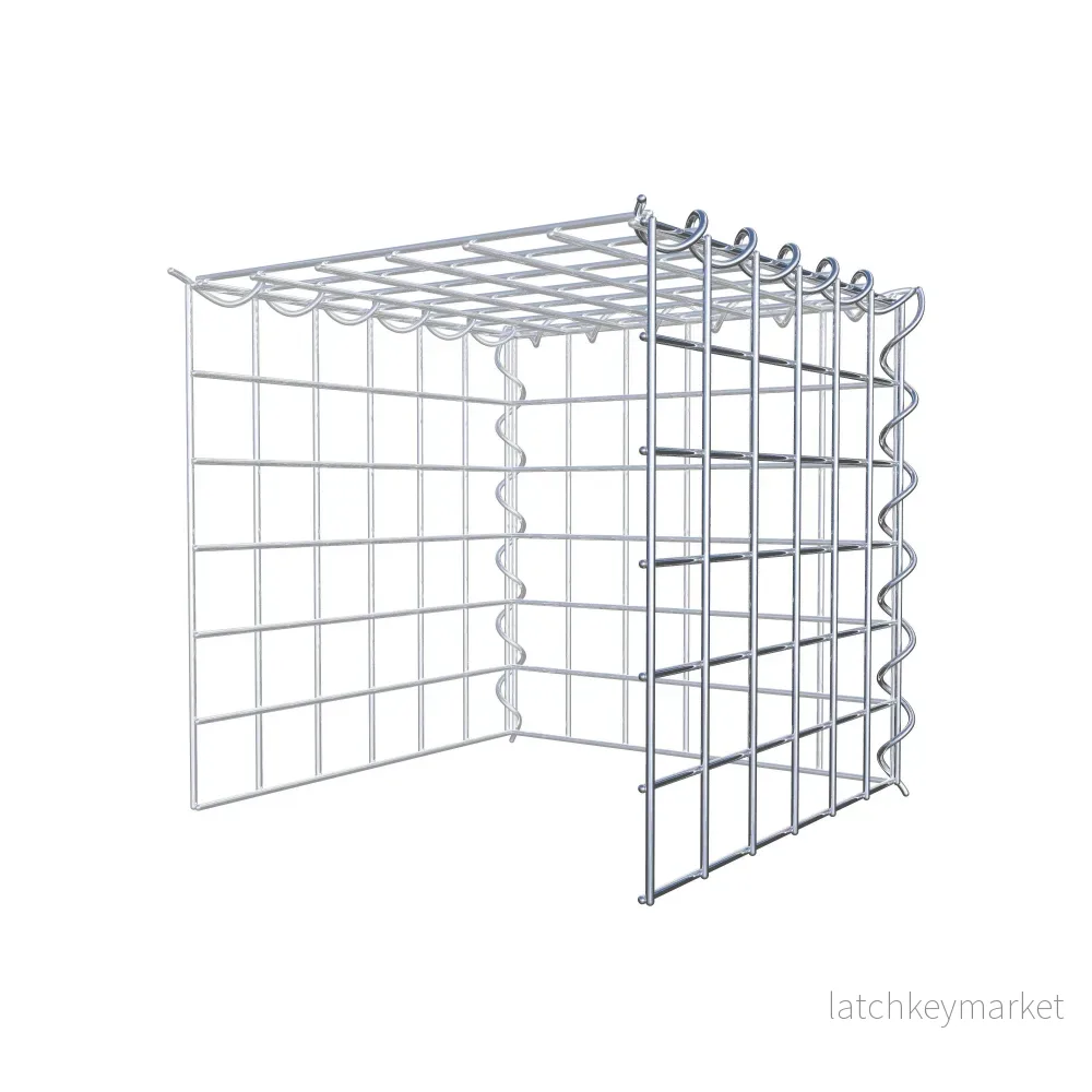 Påväxt gabion typ 4 30 cm x 30 cm x 30 cm (L x H x D), maskstorlek 5 cm x 5 cm, spiral - Bild 3