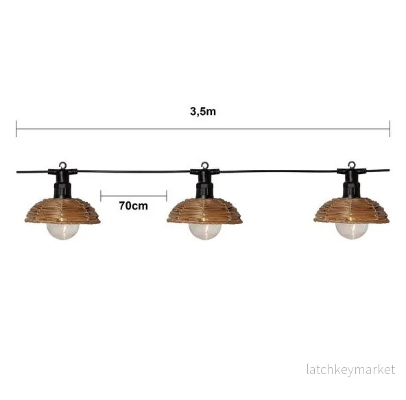 Trädgårdsbelysning ljusslinga Cesta Light 350 cm - Bild 3