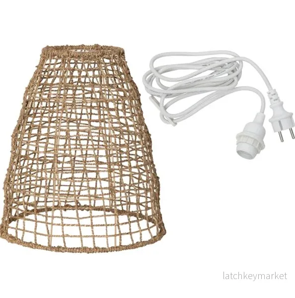 Div. Trädgårdsbelysning Lampskärm + sladdställ för utomhus 33 cm