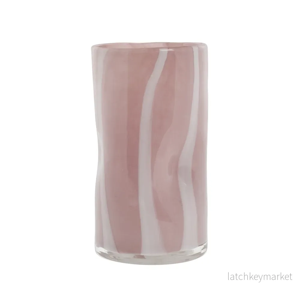 Marelle vas H18 Ø cm. rosa Marelle vas H18 Ø cm. rosa
