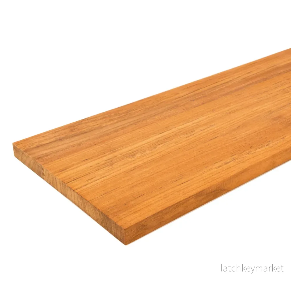 Hyllplan teak 1200 x 33 x 15 mm
