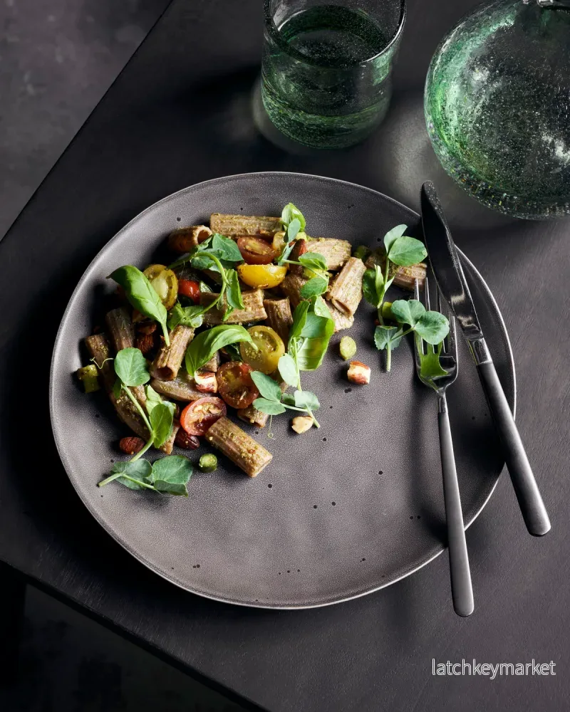 Tallrik Dinner Plate Rustic Dark Grey House Doctor - Bild 3