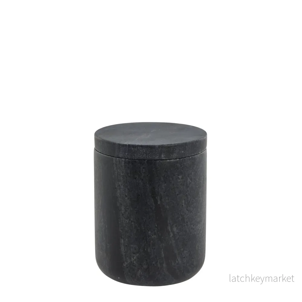 Ellia krukka H11,5 cm. svart marmor Ellia krukka H11,5 cm. svart marmor