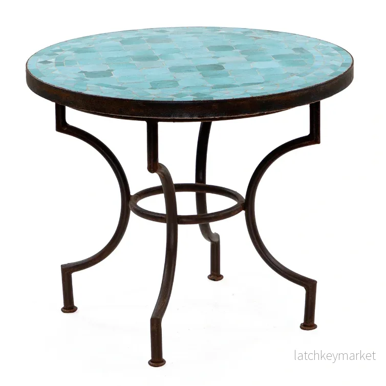 Moroccan Mosaic Table ‘Turquoise’ - Bild 2