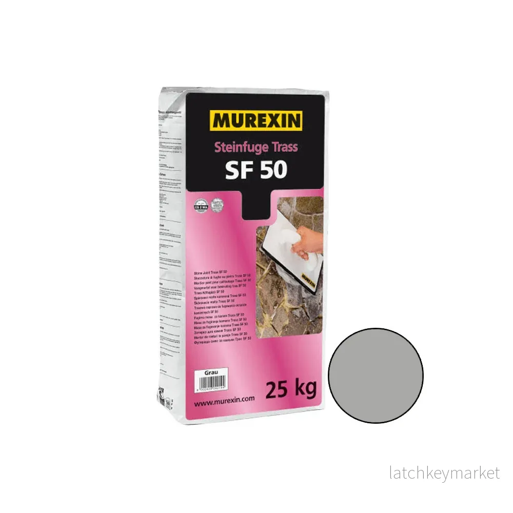 Murexin Stenfog Trass SF50 Grå 25kg - Bild 2