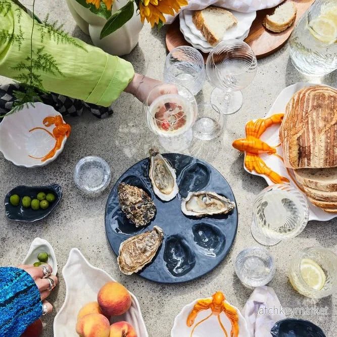 Grey Oyster Tray - Bild 2