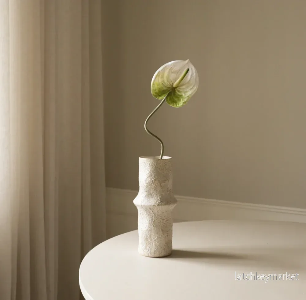 Light Green Anthurium Single Flower Light Green Anthurium Single Flower