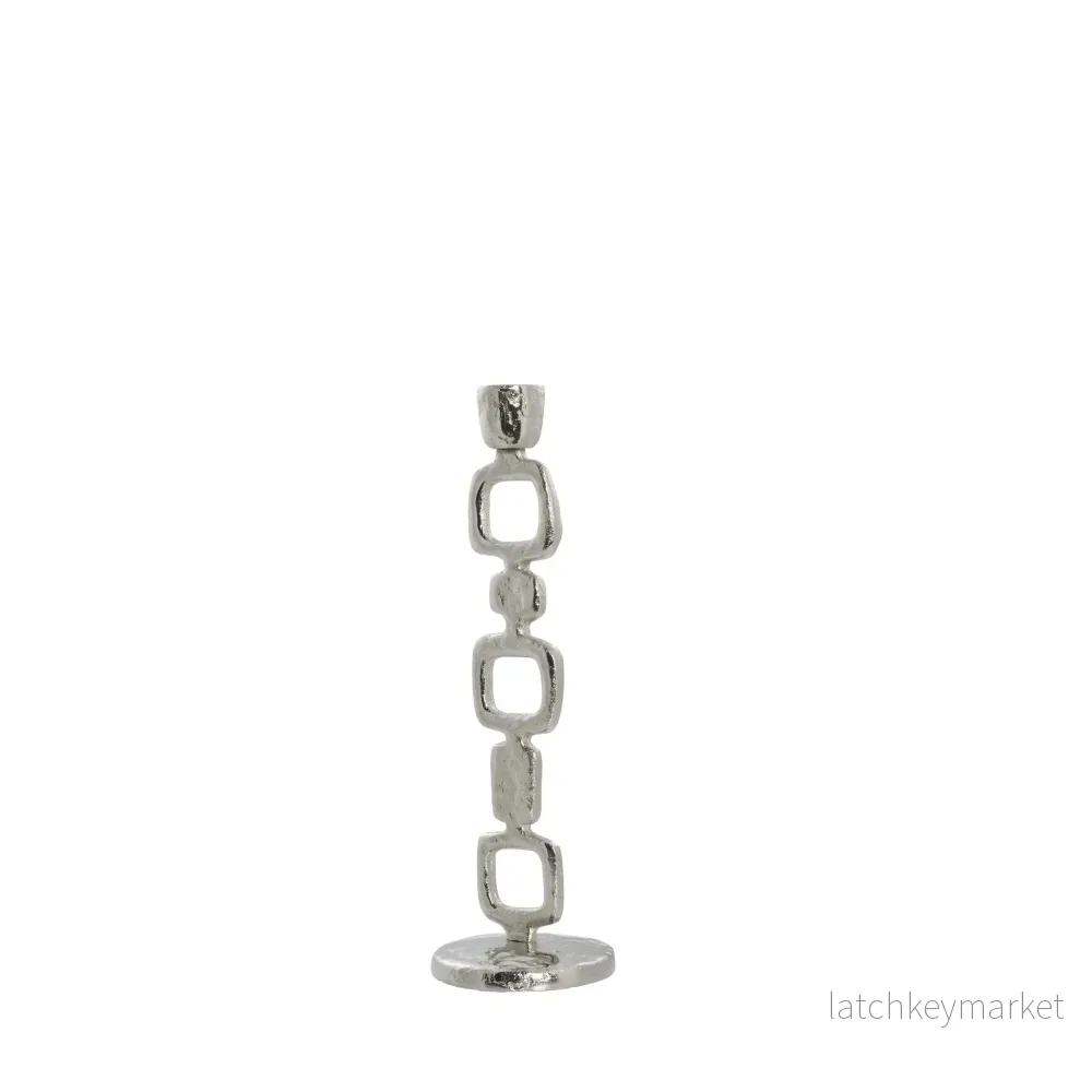 Lavillia ljushållare L10XH31,5XB10 cm. silver Lavillia ljushållare L10XH31,5XB10 cm. silver