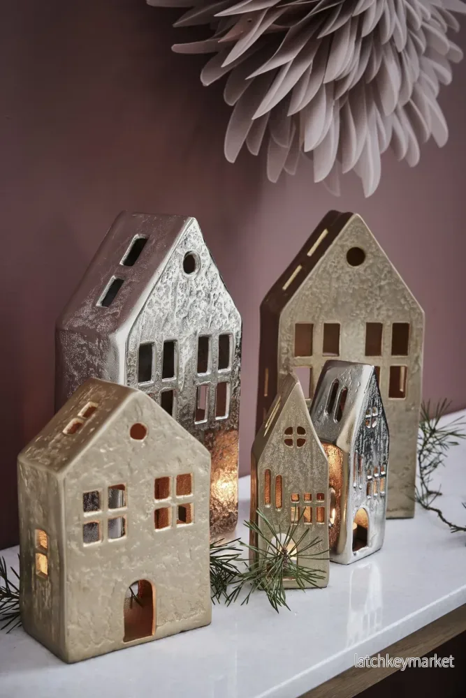Marlinne dekoration H18,5 cm. ljust guld - Bild 3