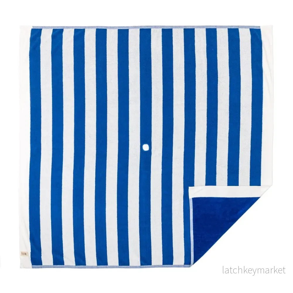 Beach Blanket Mediterranean Blue Stripe - Bild 2