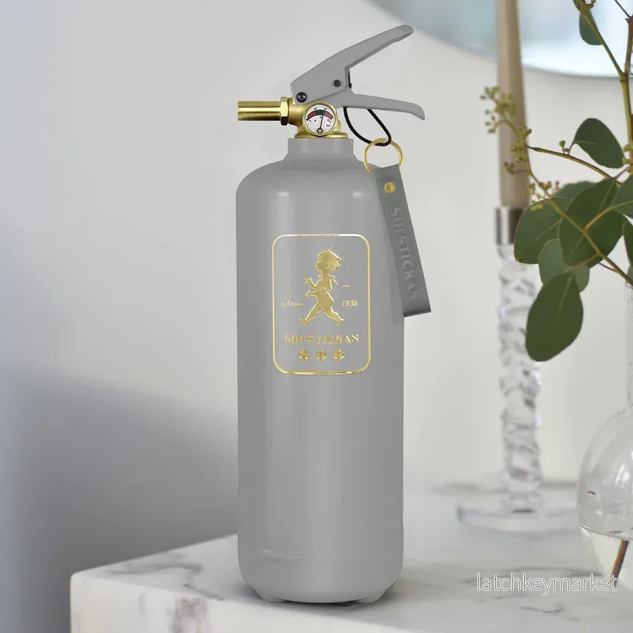 Solstickan Brandsläckare grå/guld 2kg - Bild 3