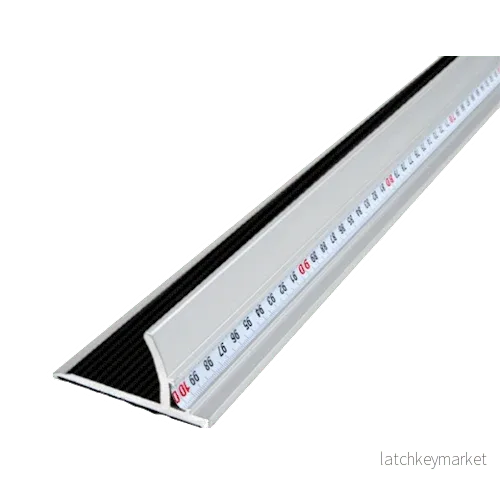 Säkerhetslinjal X-Svart Säkerhetslinjal X-Svart