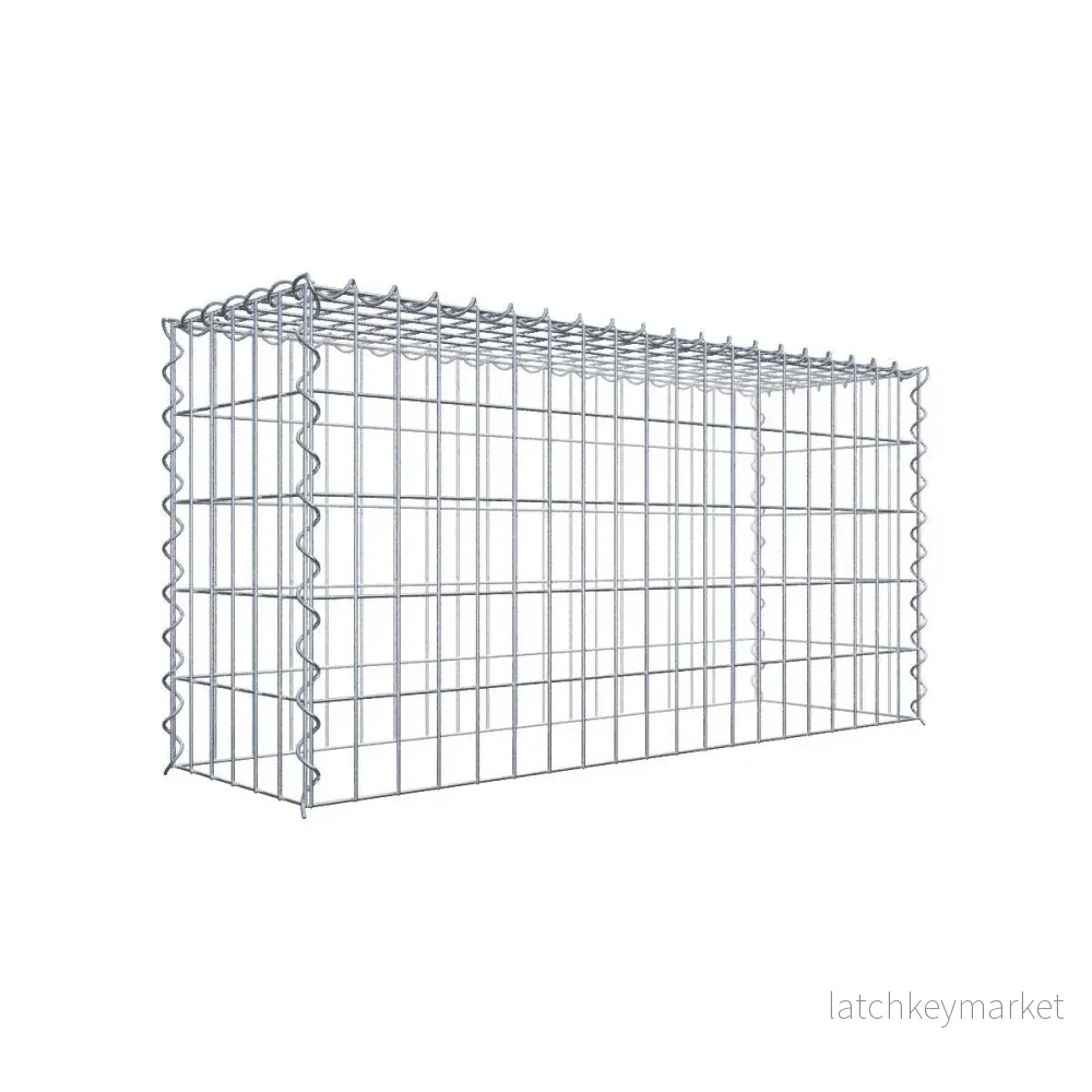 Påväxt gabion typ 3 100 cm x 50 cm x 30 cm (L x H x D), maskstorlek 5 cm x 10 cm, spiral Påväxt gabion typ 3 100 cm x 50 cm x 30 cm (L x H x D), maskstorlek 5 cm x 10 cm, spiral
