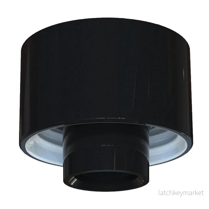Lampsockel Svart Rak IP54 Lampsockel Svart Rak IP54