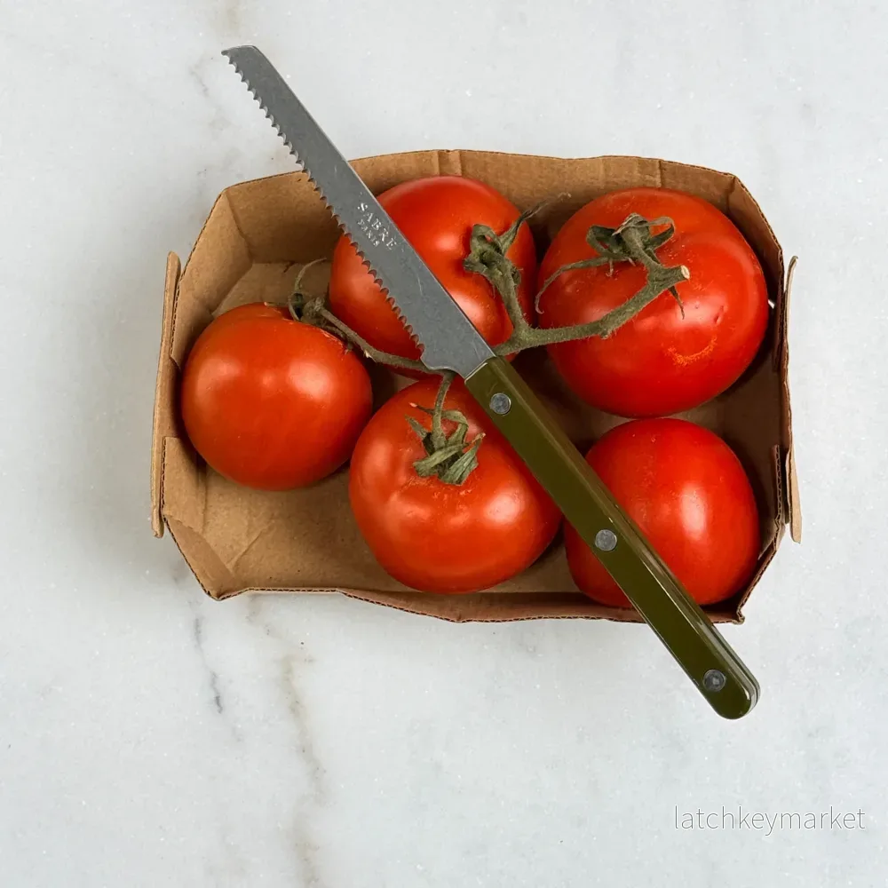 Sabre Paris Vintage Tomato Knife Fern Green - Bild 2