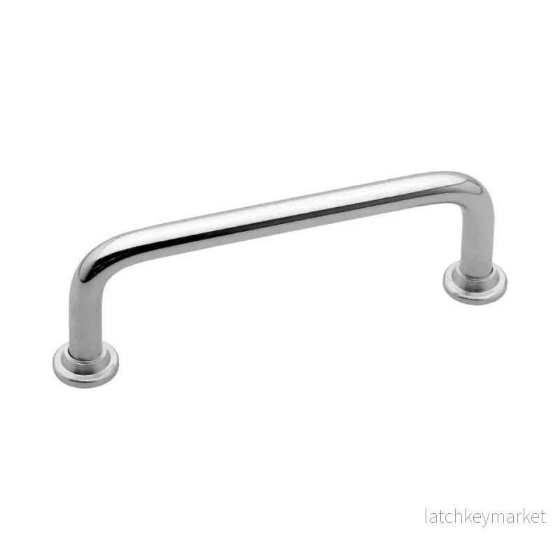 Draghandtag funkis stort förnicklad Draghandtag funkis stort förnicklad
