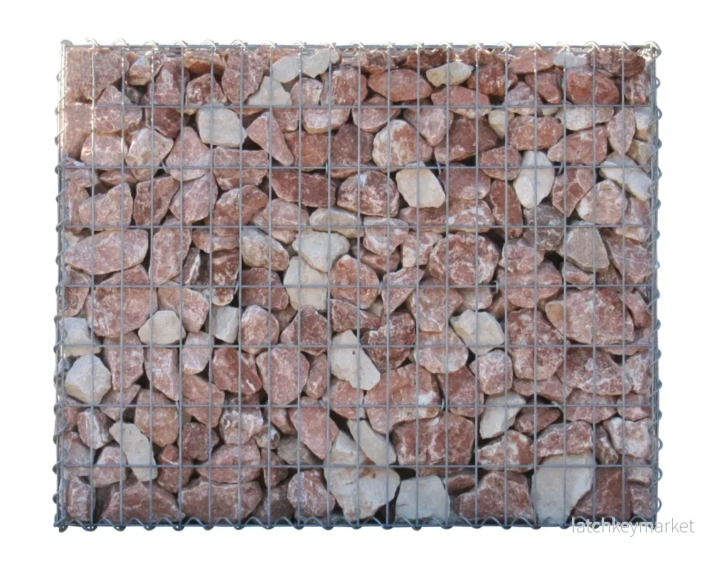 Gabion 100 cm x 80 cm x 30 cm (L x H x D), maskstorlek 5 cm x 10 cm, spiral - Bild 3