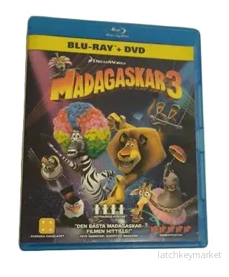 Madagascar 3: Europe’s Most Wanted – Blu‑ray + DVD