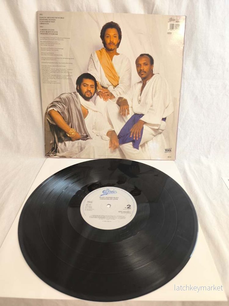 Ernie Isley, Chris Jasper, Marvin Isley "Caravan of love" Singel - Bild 2