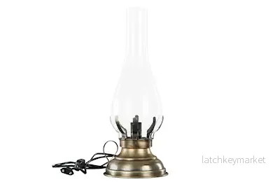 Bordslampa El 42 cm – Antikmässing HH Bordslampa El 42 cm – Antikmässing HH