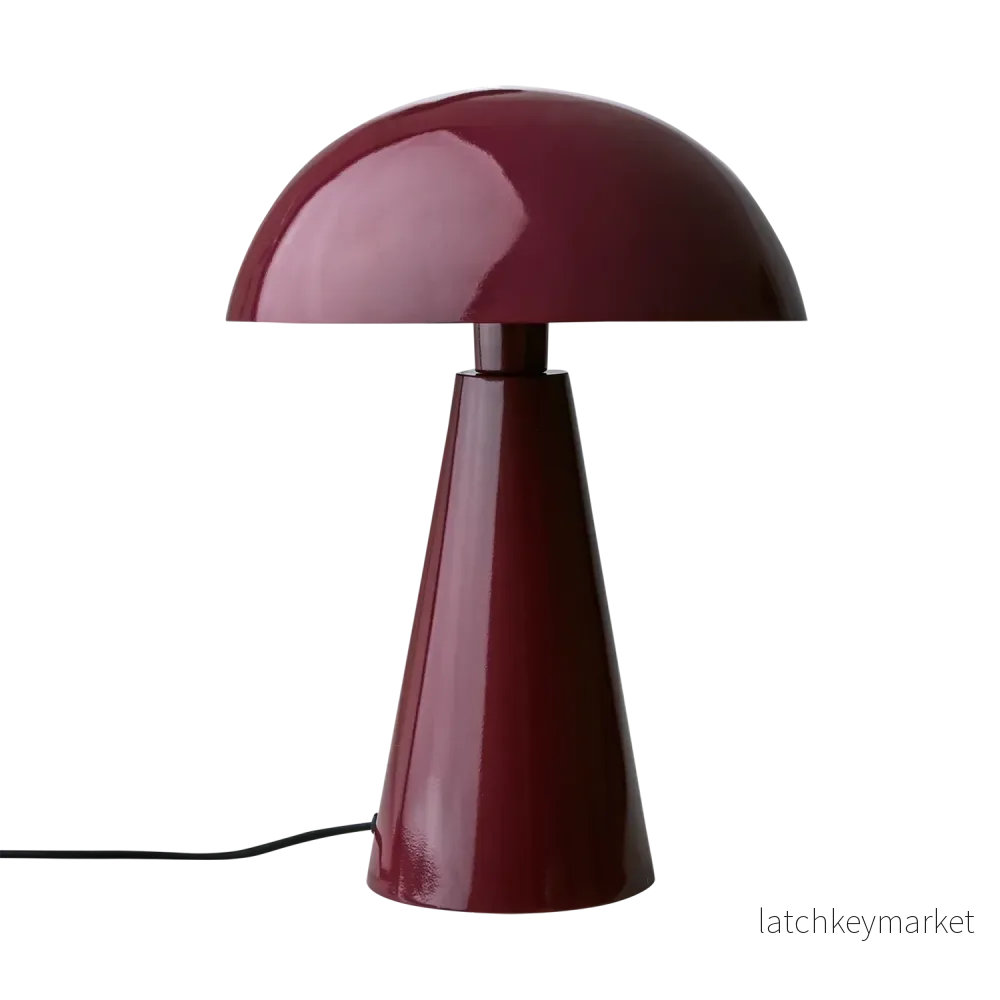 Bordslampa Frank Burgundy Bordslampa Frank Burgundy