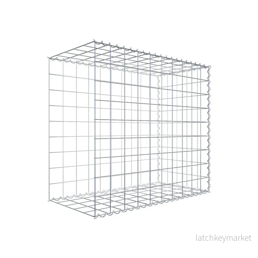 Extra gabion typ 2 100 cm x 90 cm x 50 cm (L x H x D), maskstorlek 10 cm x 10 cm, spiral Extra gabion typ 2 100 cm x 90 cm x 50 cm (L x H x D), maskstorlek 10 cm x 10 cm, spiral