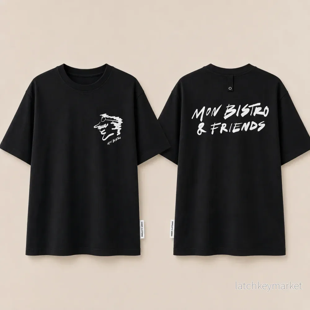 Mon Bistro Face Tee Mon Bistro Face Tee