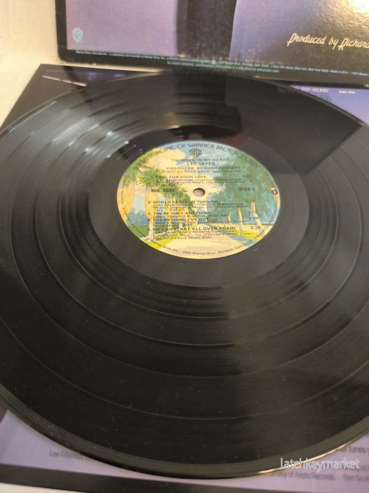 Leo Sayer, "Thunder In My Heart" (LP) - Bild 3