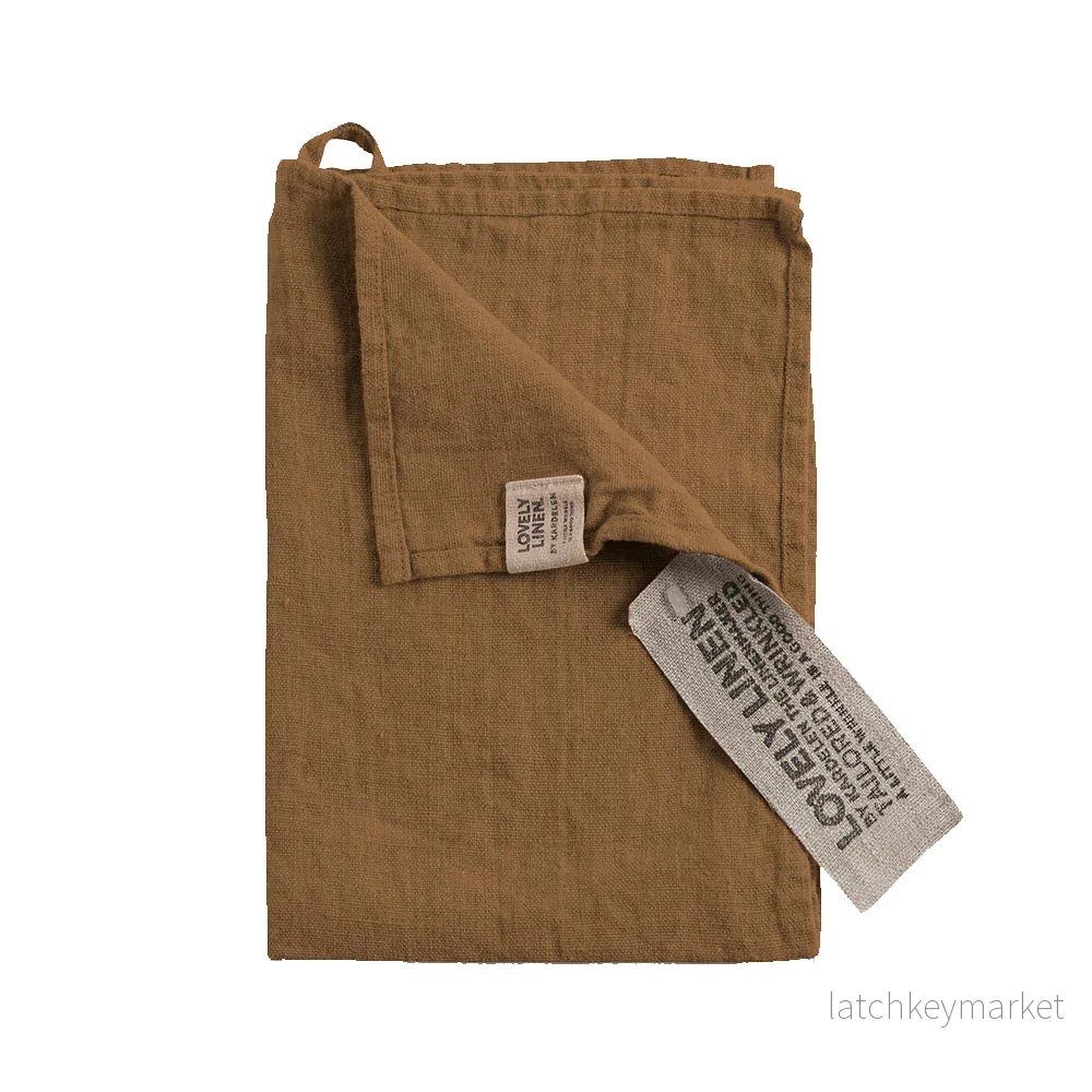 Linnehandduk Almond Linnehandduk Almond