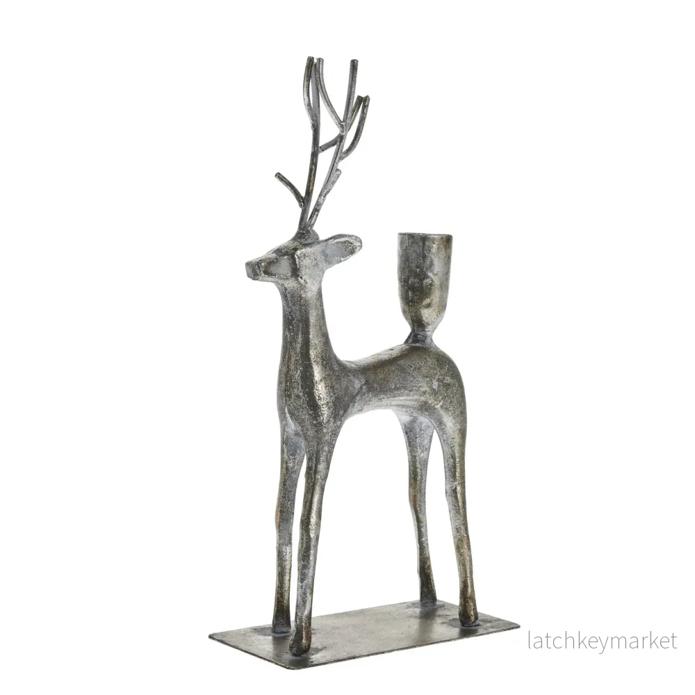 Misella ljushållare H29 cm. antikt silver Misella ljushållare H29 cm. antikt silver