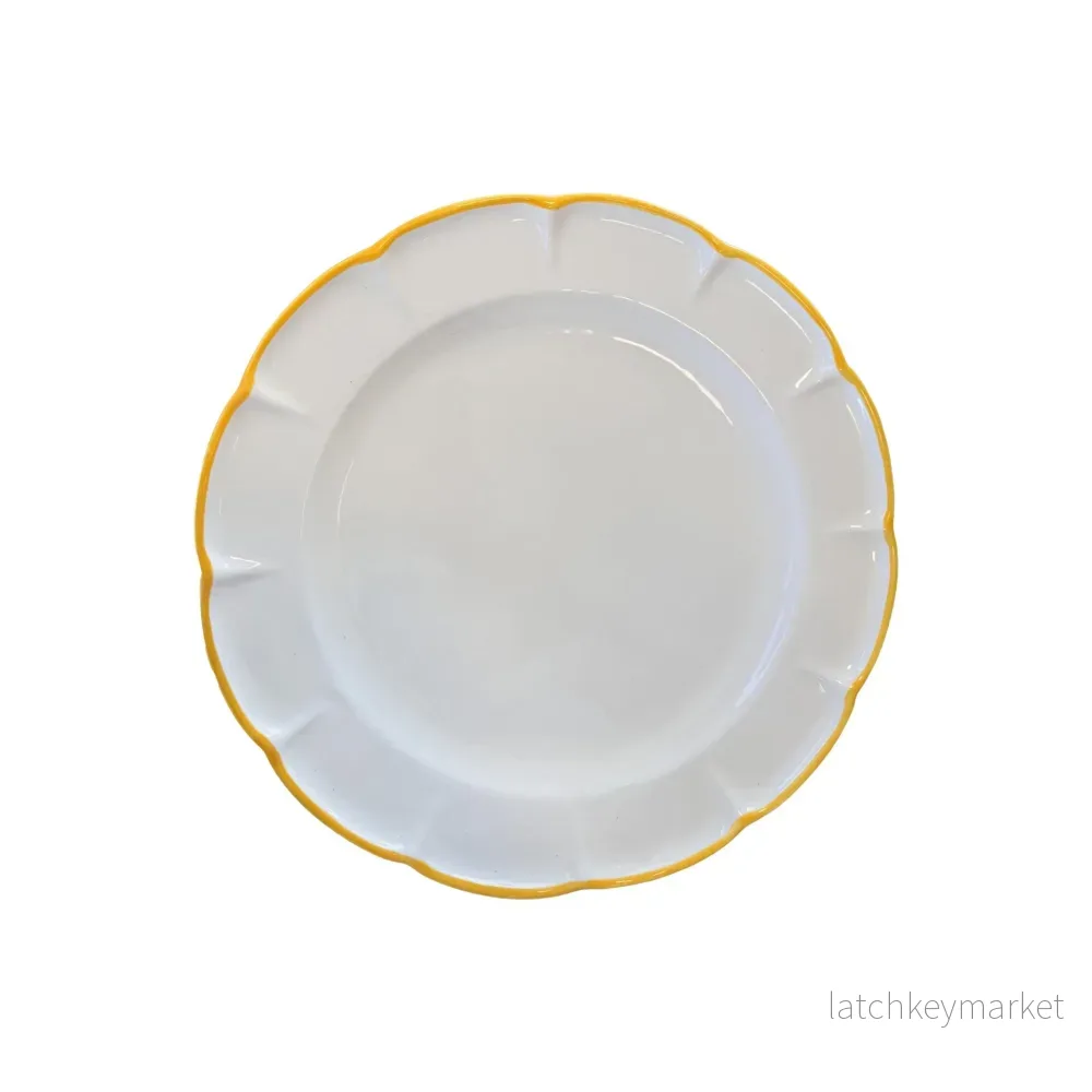 Little Plate Yellow Line Little Plate Yellow Line