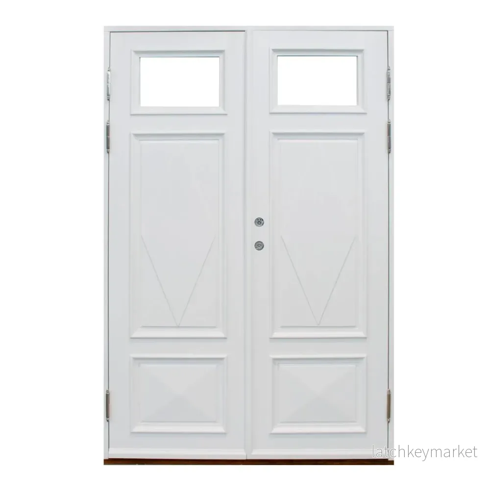 Christinehof pardörr vit 1380×2080 mm Christinehof pardörr vit 1380×2080 mm
