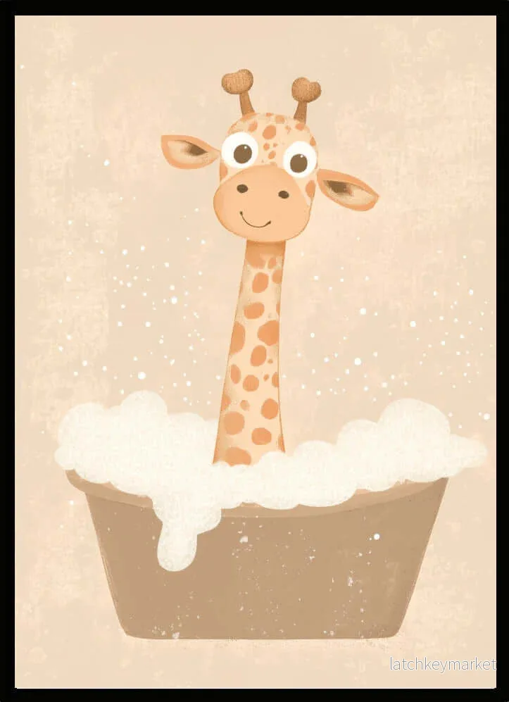 Poster Take a bath