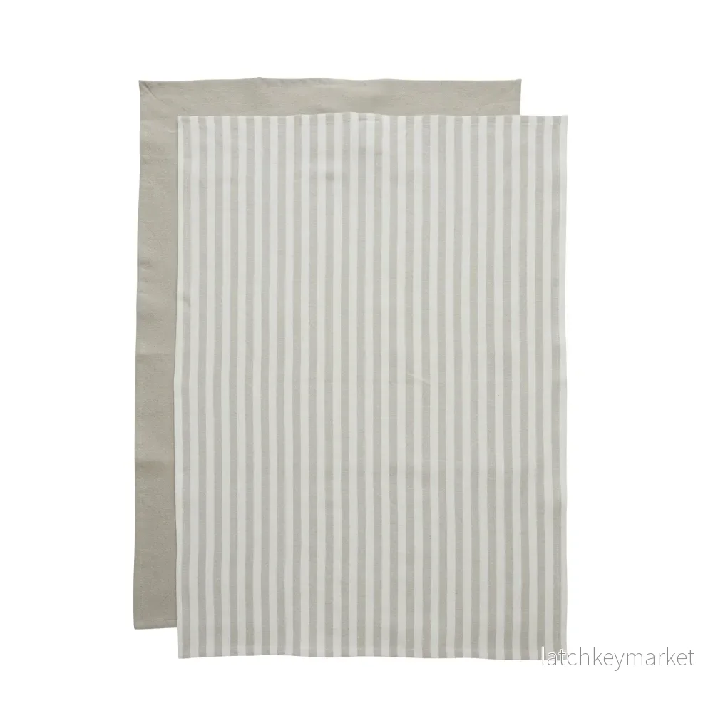 Estrille 2-pack kjøkkenhånkle 70 cm sand