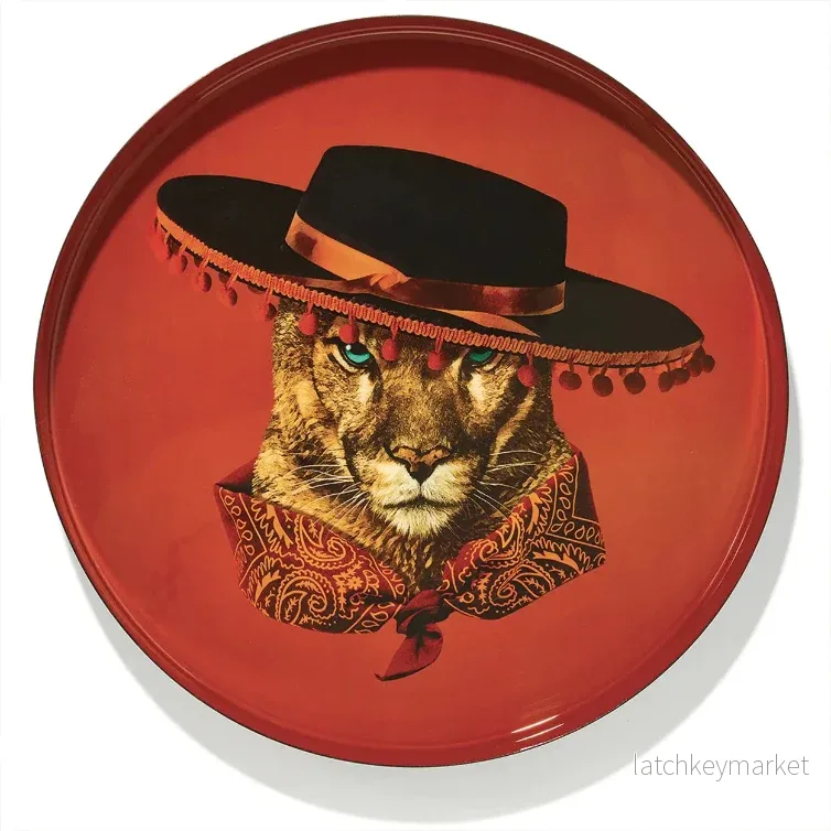 Gangzaï Round Tray — Bandino