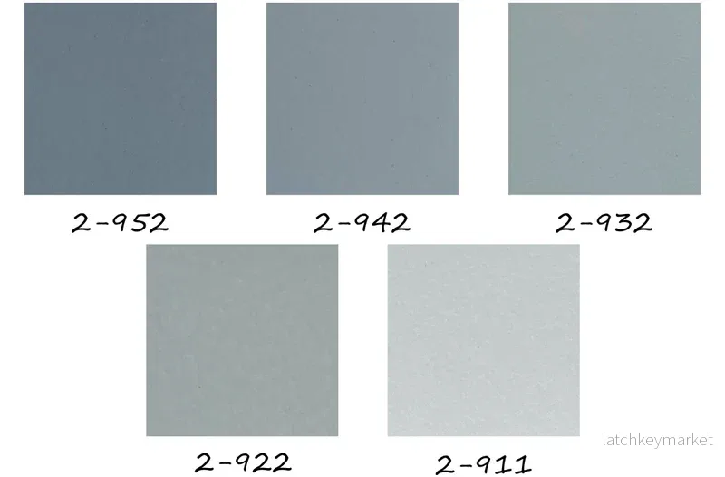Nedtonad kobolt- Ovolin äggoljetempera Nedtonad kobolt- Ovolin äggoljetempera